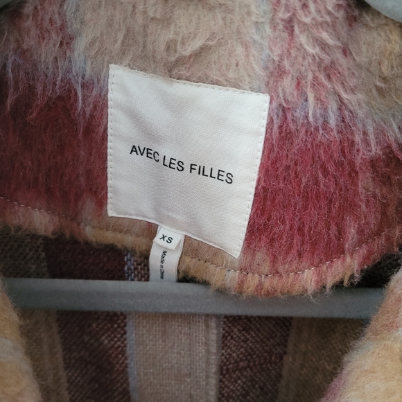 Anthropologie Avec les Filles felted shacket - Picture 3 of 3